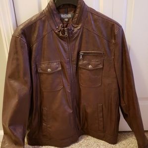 Leather jacket